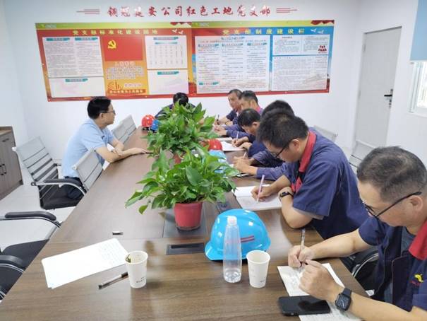 公司開展第三季度安全、環(huán)保、消防綜合檢查 